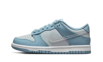 GS Nike Dunk Low 'Blue Clear Swoosh'